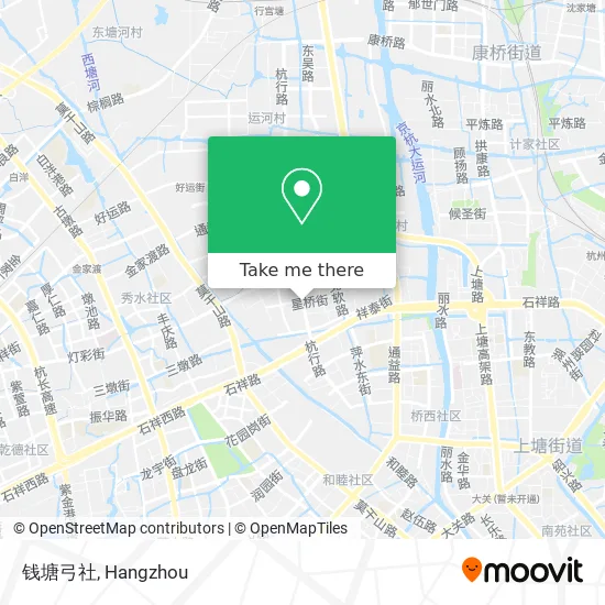 钱塘弓社 map