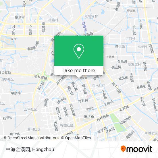 中海金溪园 map