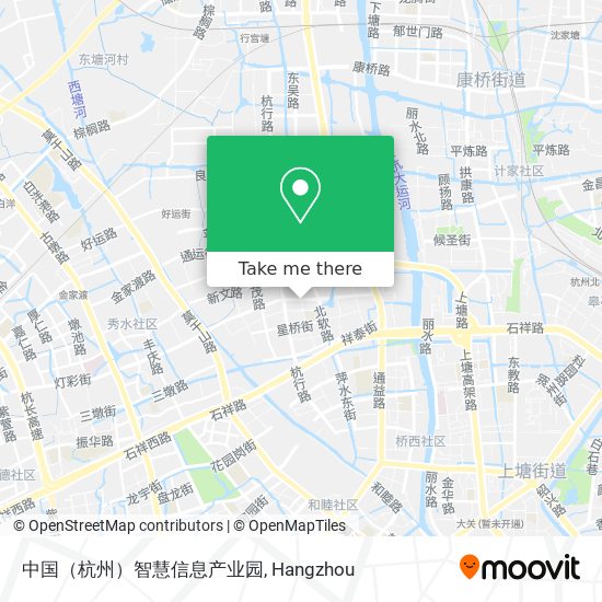 中国（杭州）智慧信息产业园 map
