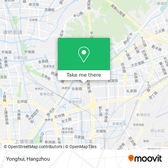 Yonghui map