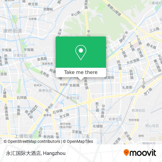 永汇国际大酒店 map