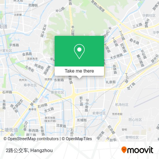 2路公交车 map