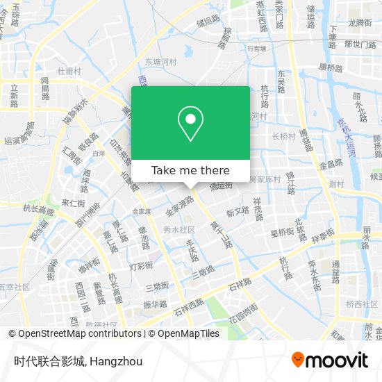 时代联合影城 map
