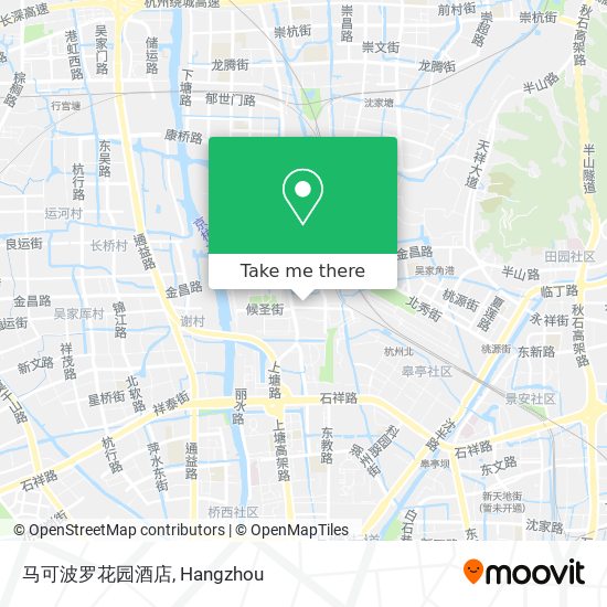 马可波罗花园酒店 map