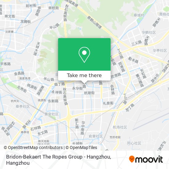 Bridon-Bekaert The Ropes Group - Hangzhou map