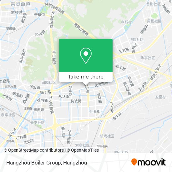 Hangzhou Boiler Group map