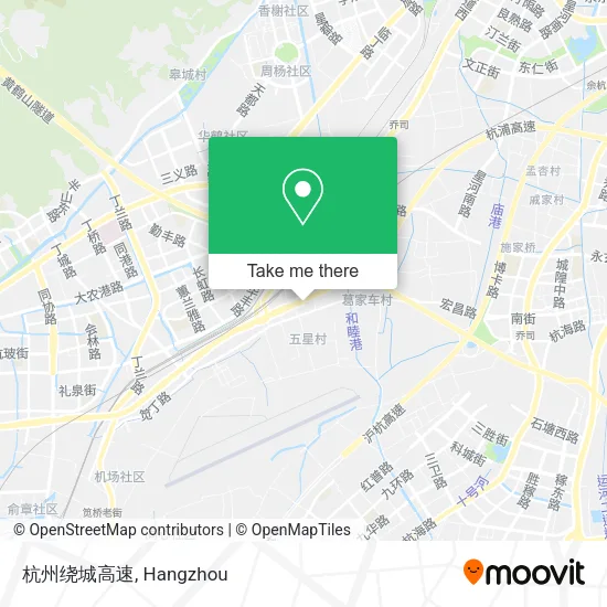 杭州绕城高速 map