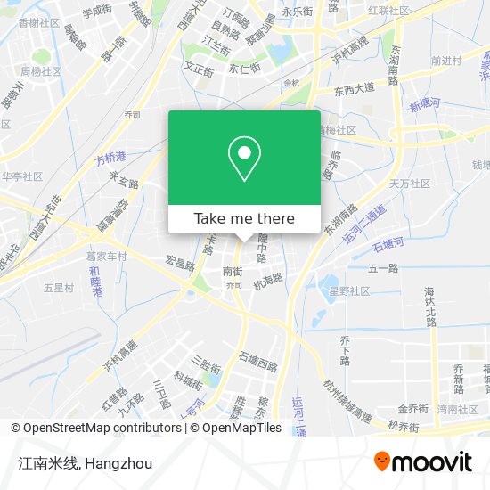江南米线 map