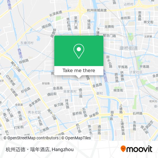 杭州迈德・瑞年酒店 map
