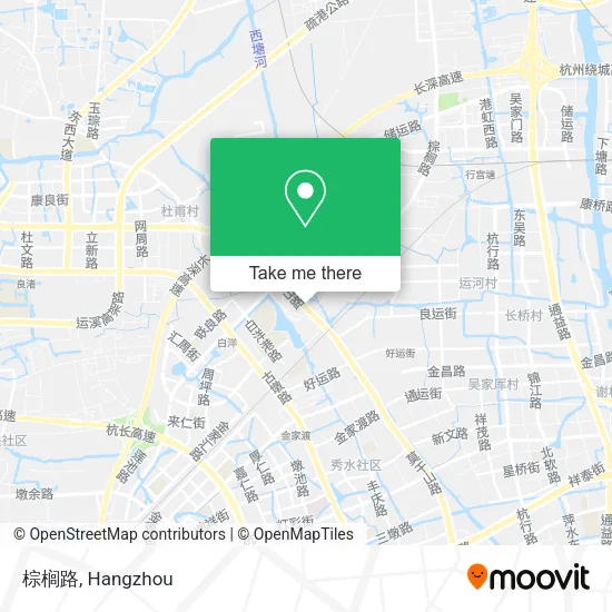 棕榈路 map