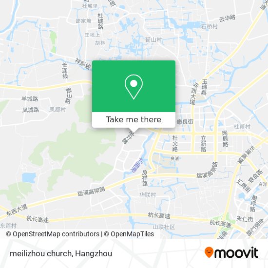 meilizhou church map