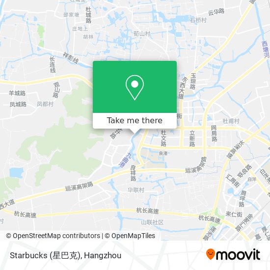 Starbucks (星巴克) map