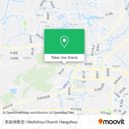 美丽洲教堂 | Meilizhou Church map