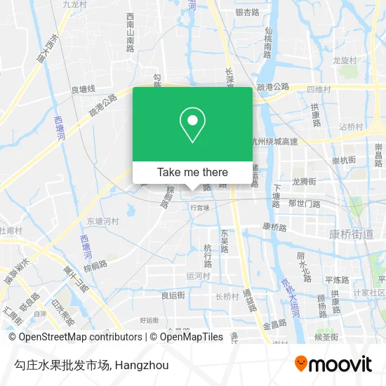 勾庄水果批发市场 map