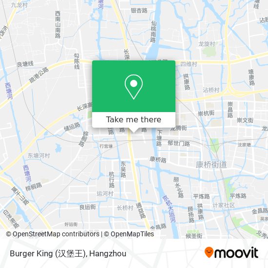Burger King (汉堡王) map