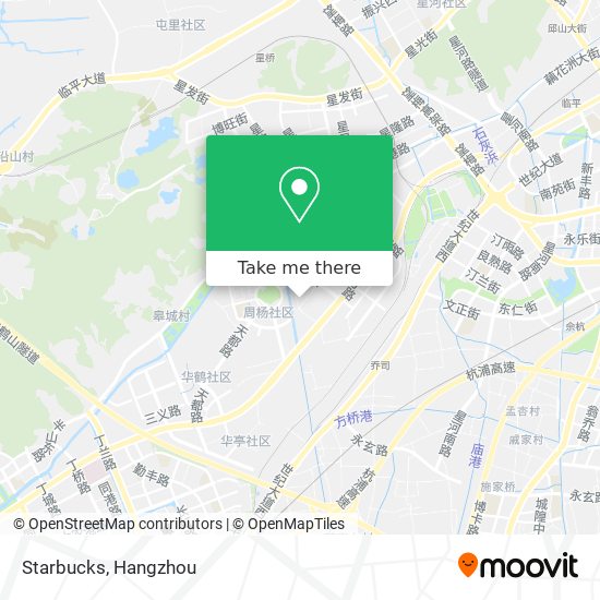 Starbucks map