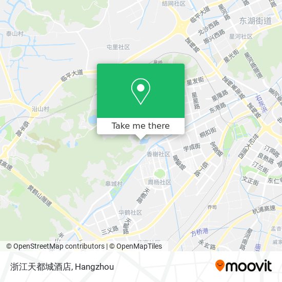浙江天都城酒店 map