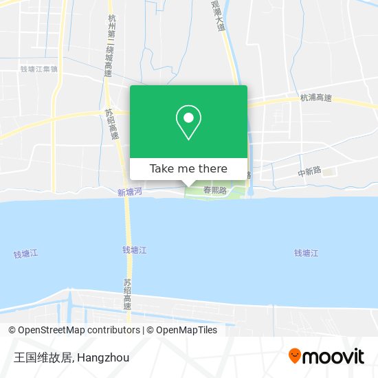 王国维故居 map