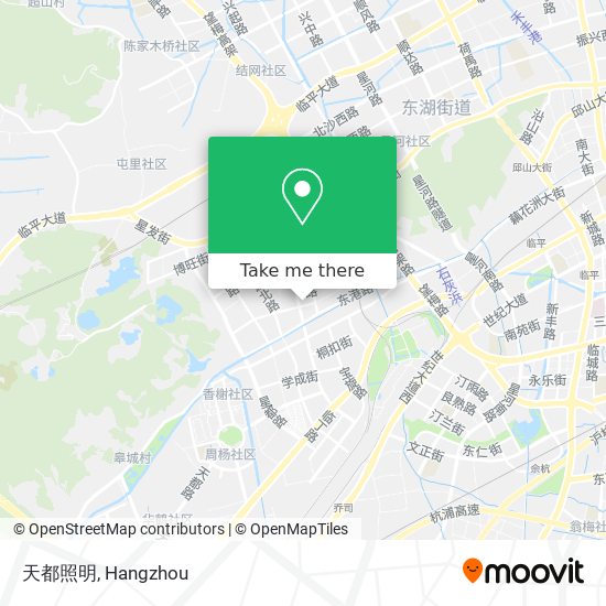天都照明 map