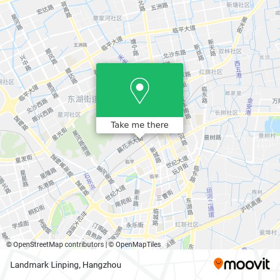 Landmark Linping map