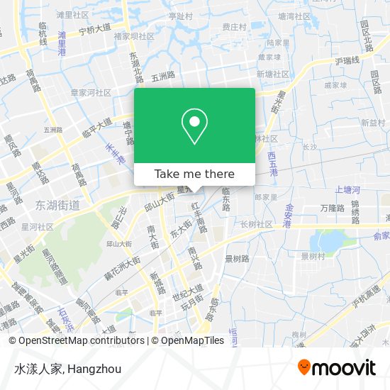 水漾人家 map