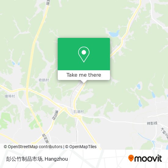 彭公竹制品市场 map