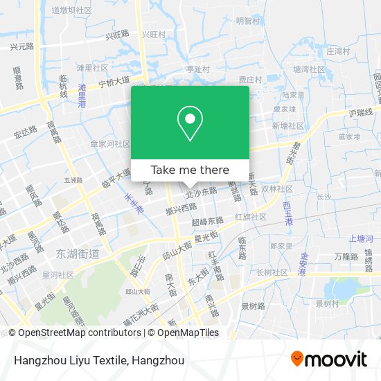 Hangzhou Liyu Textile map