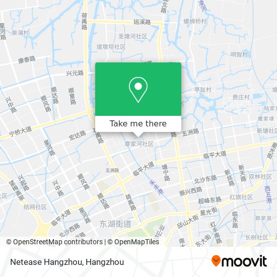 Netease Hangzhou map