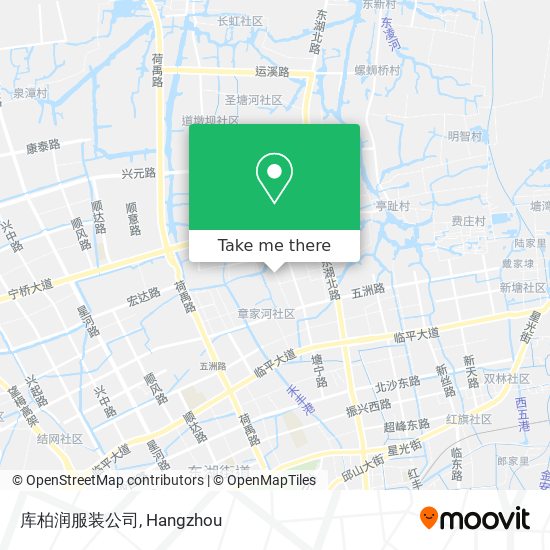 库柏润服装公司 map