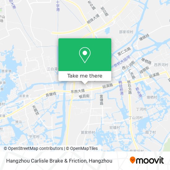 Hangzhou Carlisle Brake & Friction map