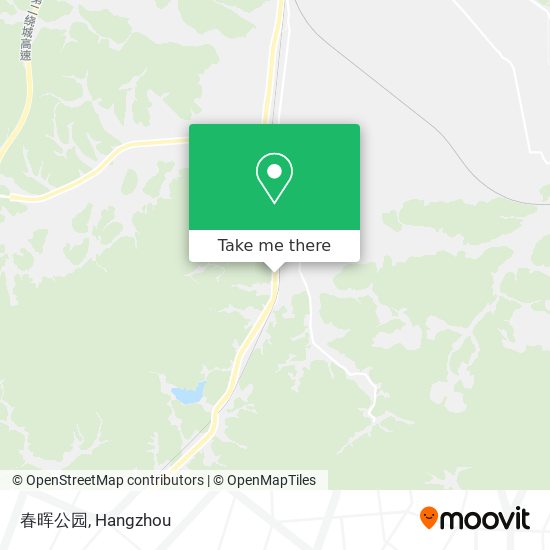 春晖公园 map