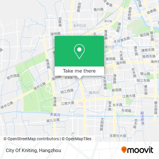 City Of Kniting map