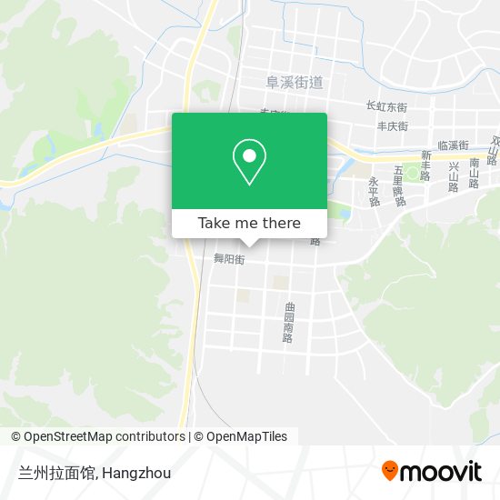 兰州拉面馆 map