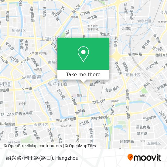 绍兴路/潮王路(路口) map