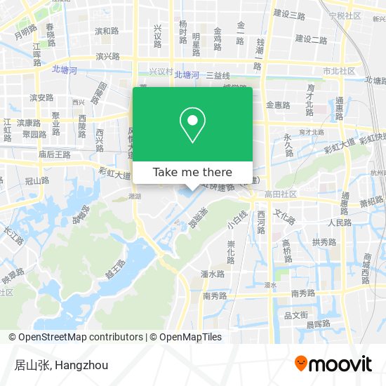 居山张 map