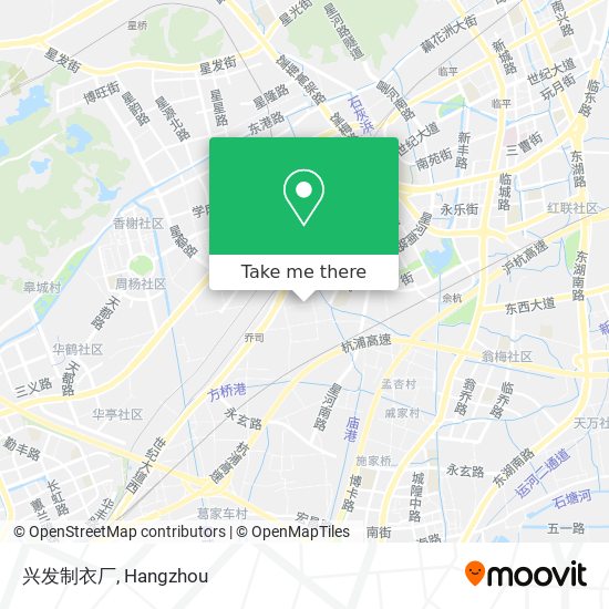 兴发制衣厂 map