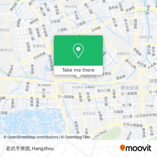老武手擀面 map