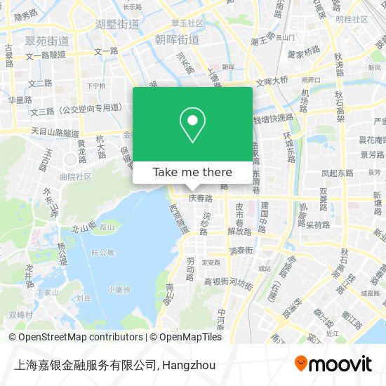 上海嘉银金融服务有限公司 map