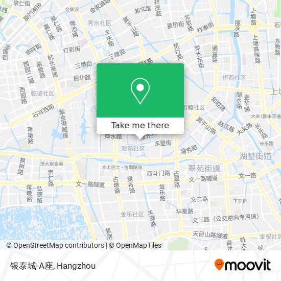 银泰城-A座 map
