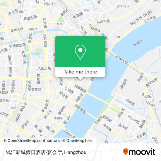 钱江新城假日酒店-宴会厅 map