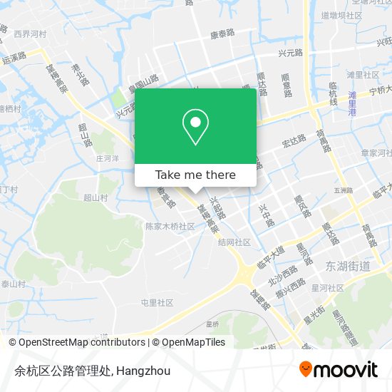 余杭区公路管理处 map