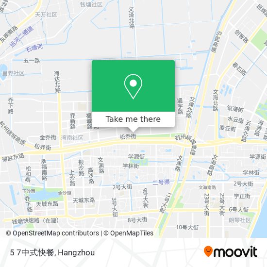 5 7中式快餐 map