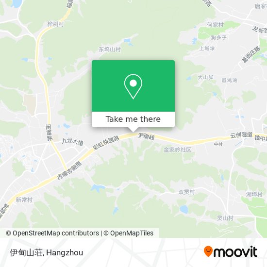 伊甸山荘 map