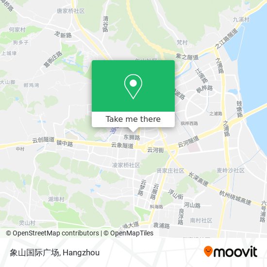 象山国际广场 map