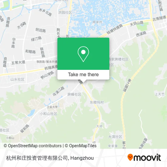 杭州和庄投资管理有限公司 map