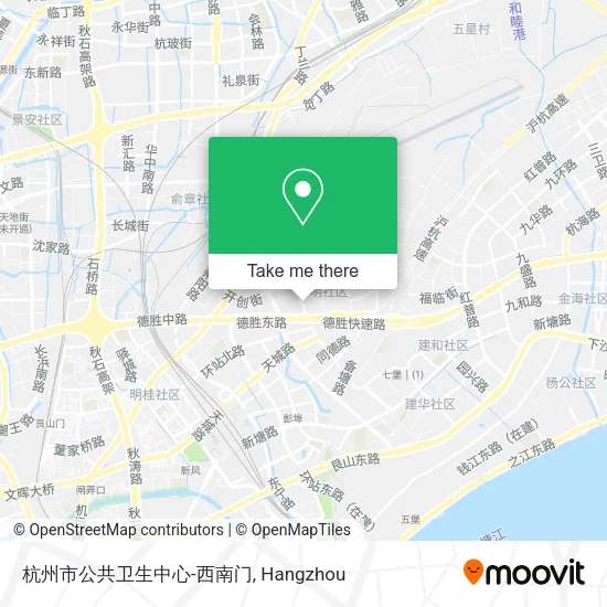 杭州市公共卫生中心-西南门 map