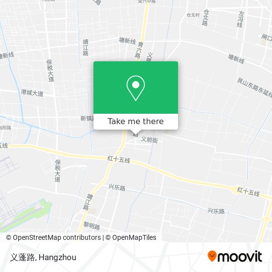 义蓬路 map