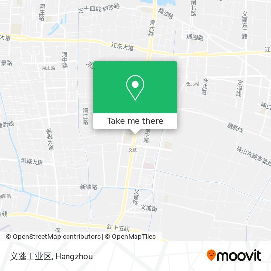 义蓬工业区 map