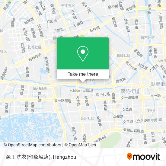 象王洗衣(印象城店) map