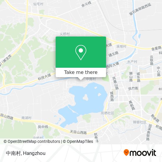 中南村 map